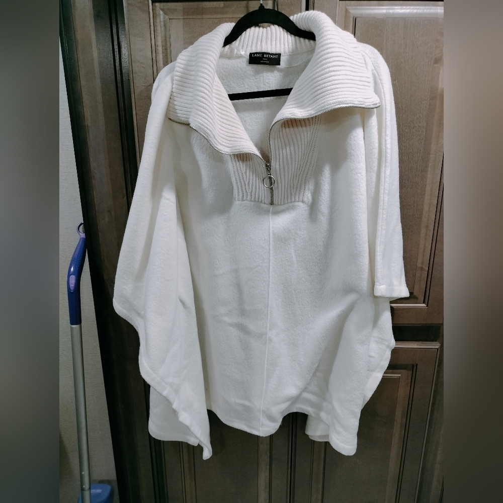 Lane Bryant Fleece Shawl